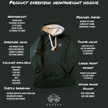 Load image into Gallery viewer, Wear Kraken 330gsm Heavyweight Hoodie
